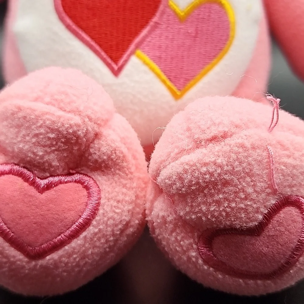 2002‎ Care Bear Pink Plush Bear Toy